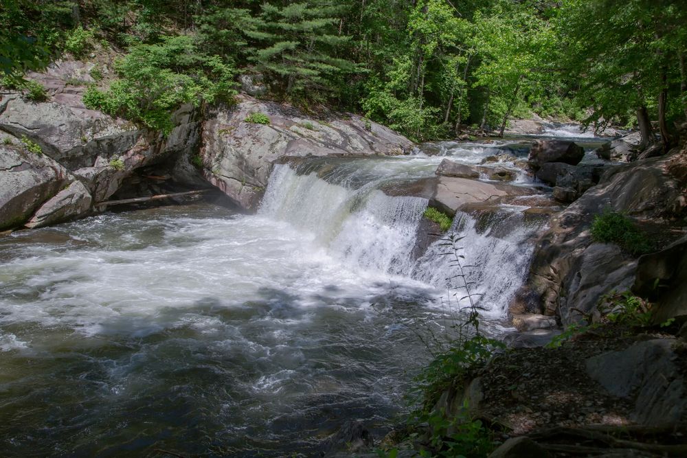 The waters of Cherokee National Forest perfect for white water rafting