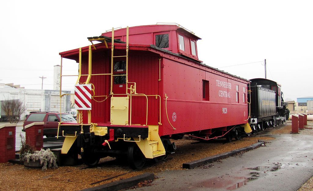 Tennessee Central caboose at Cookeville Depot Museum
