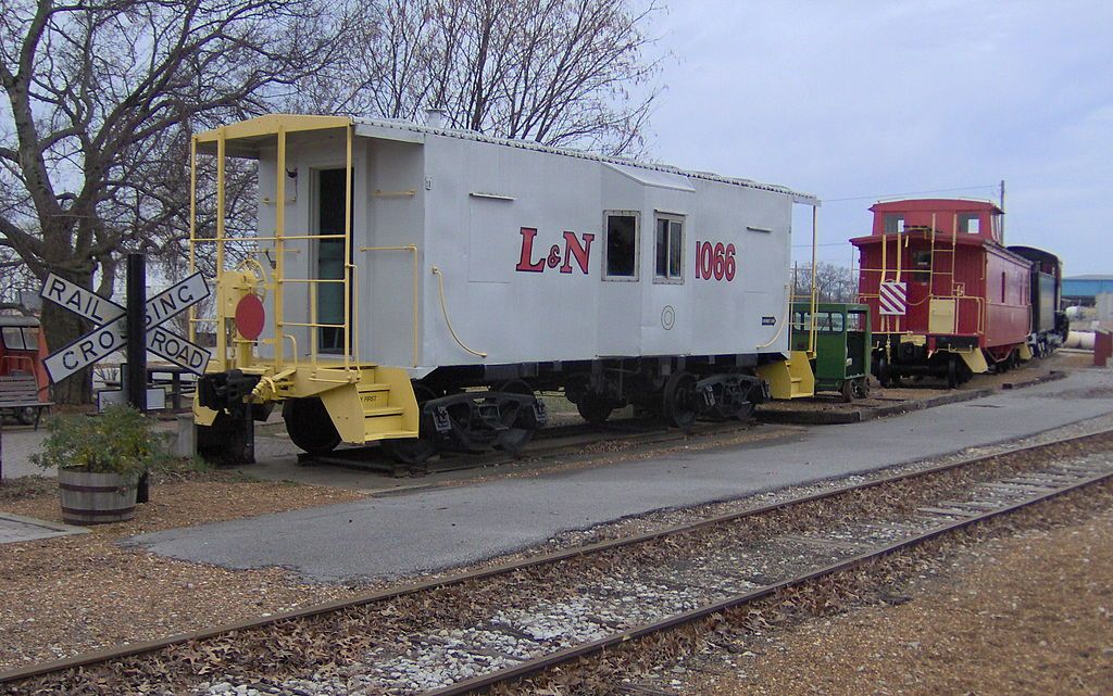 L&N caboose at Cookeville Depot Museum
