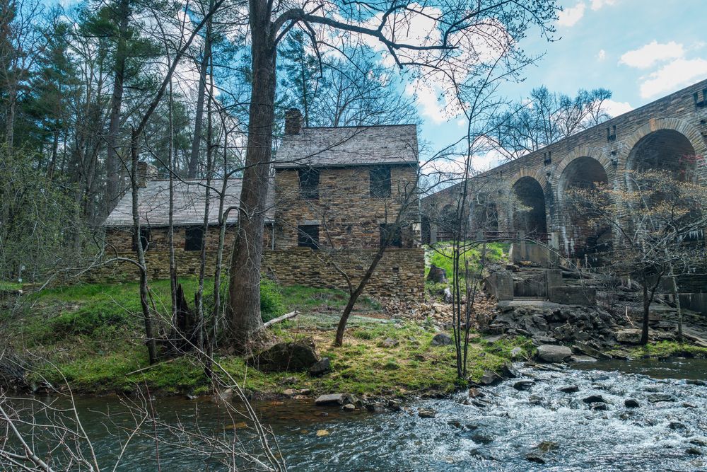A mill house at Cumberland Mountain State Park