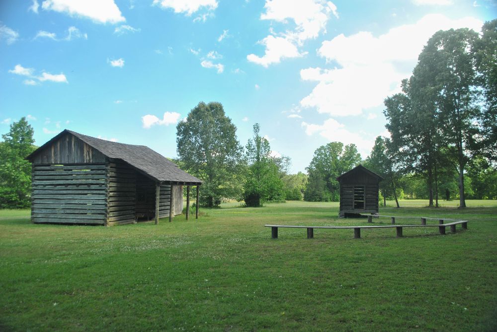 Cherokee farm at Red Clay State Park