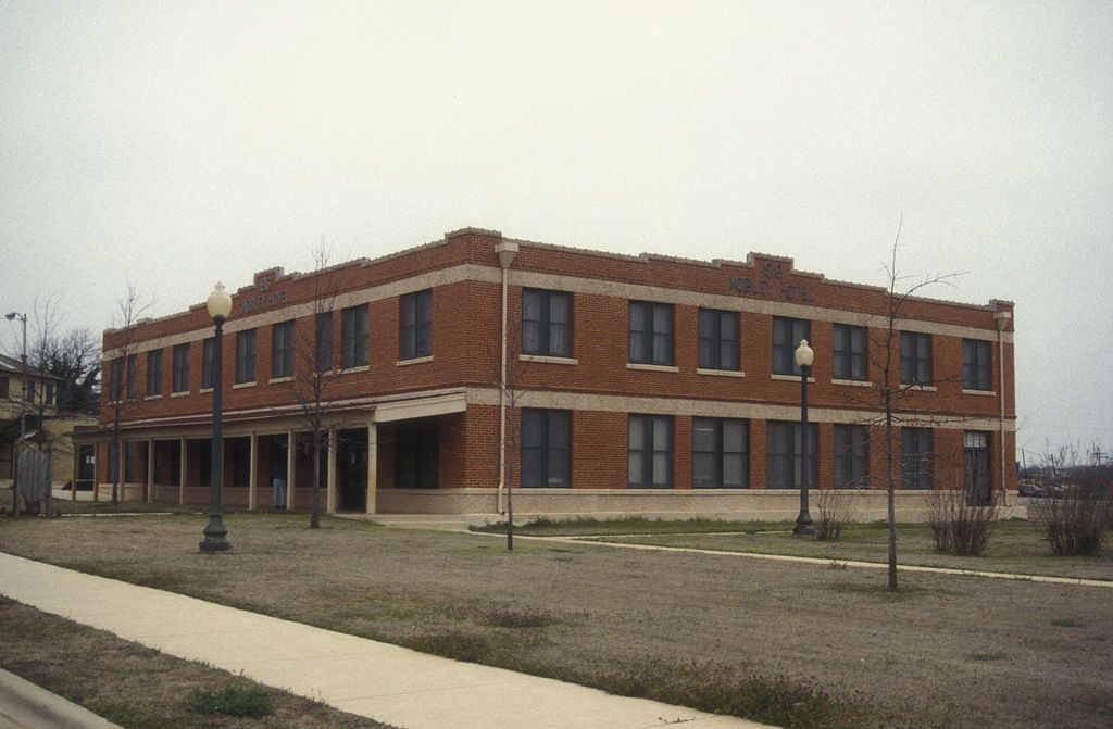 Exterior of the Mobley Hotel