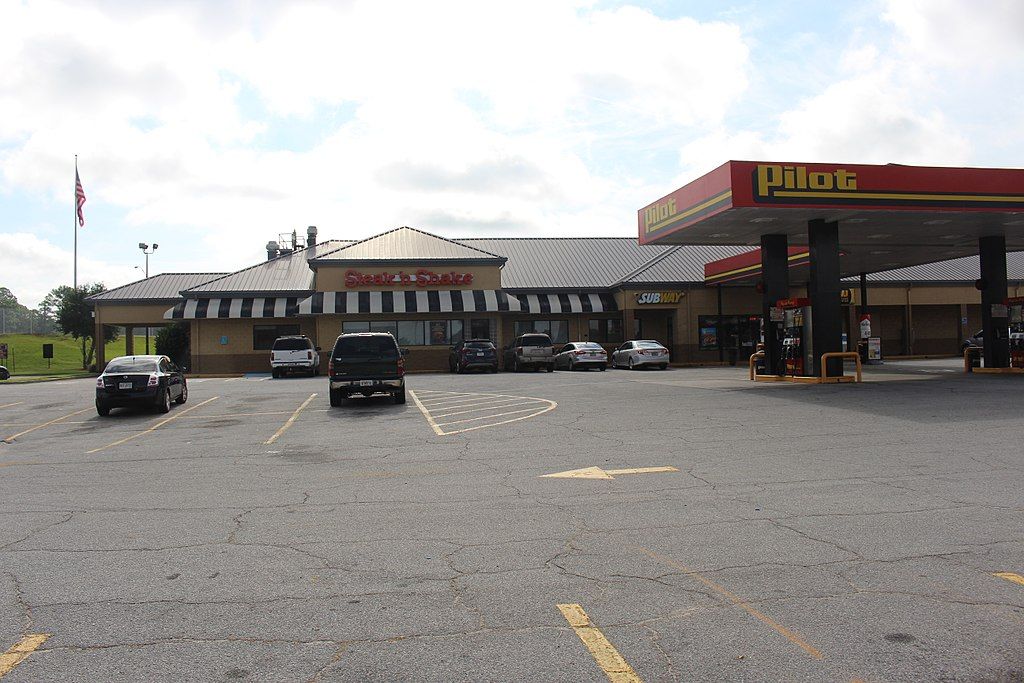 A restaurant at Pilot Travel Center