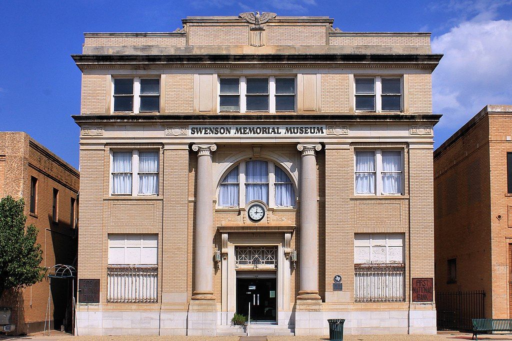 Exterior of Swenson Memorial Museum