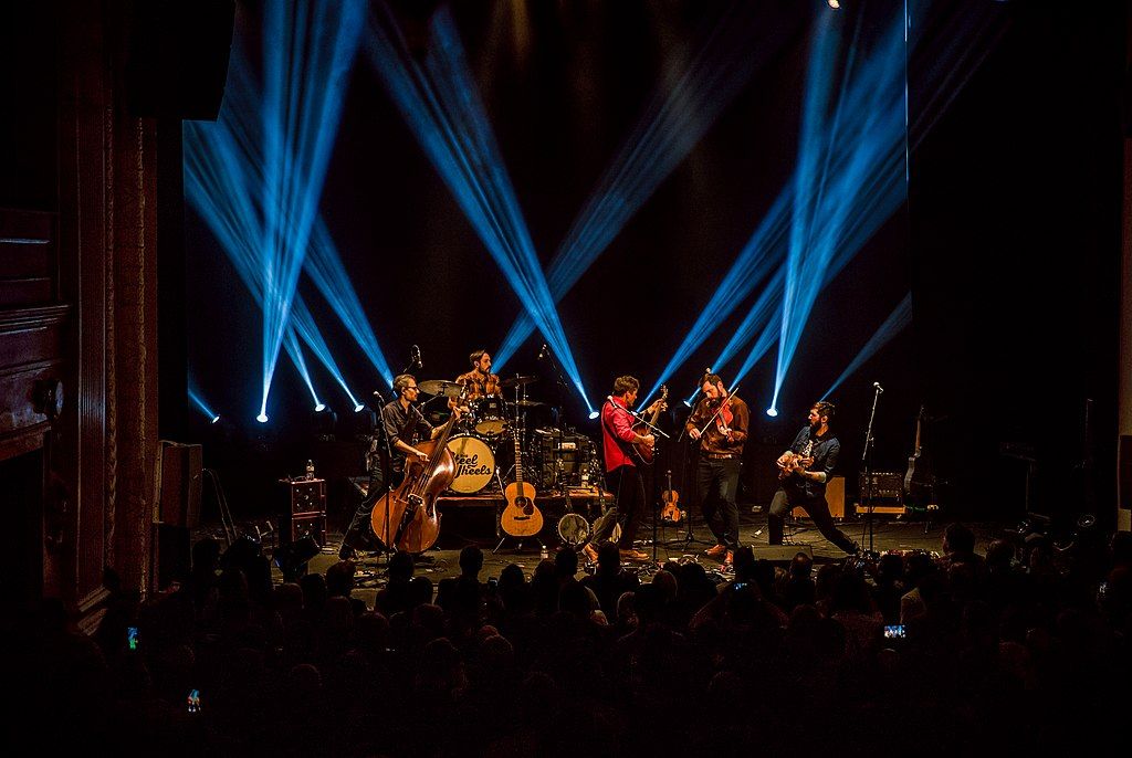 A concert in the Jefferson Theater