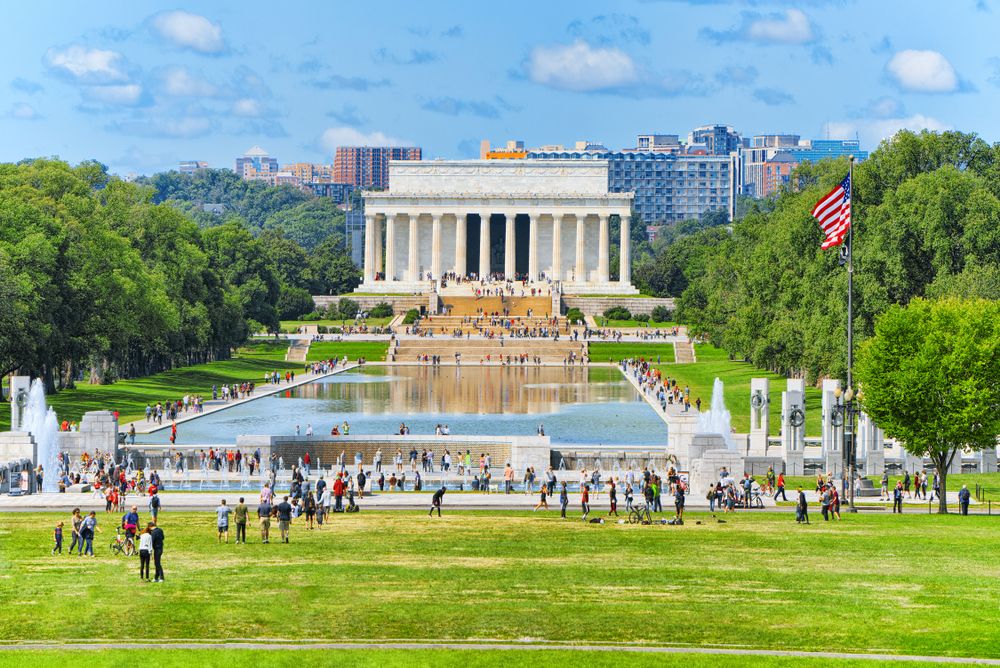 Lincoln Memorial at Washington D.C.