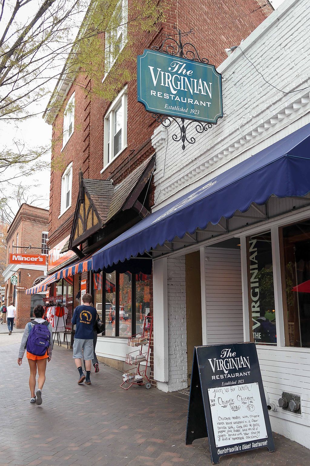 Exterior of the Virginian