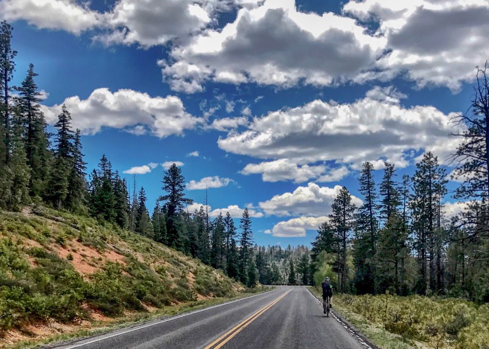 Cycling in Bryce Canyon
