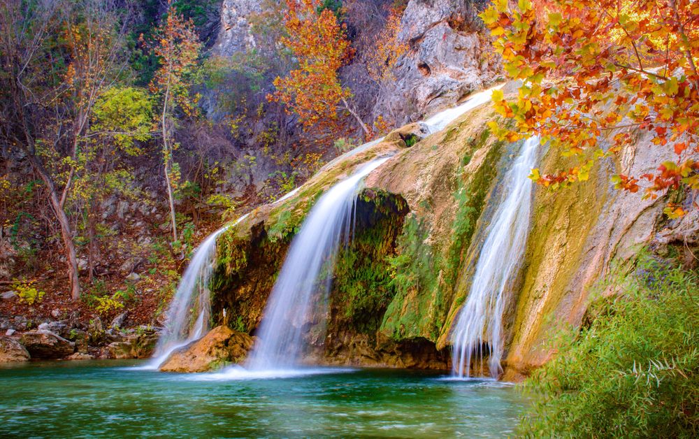 View of Turner Falls Park