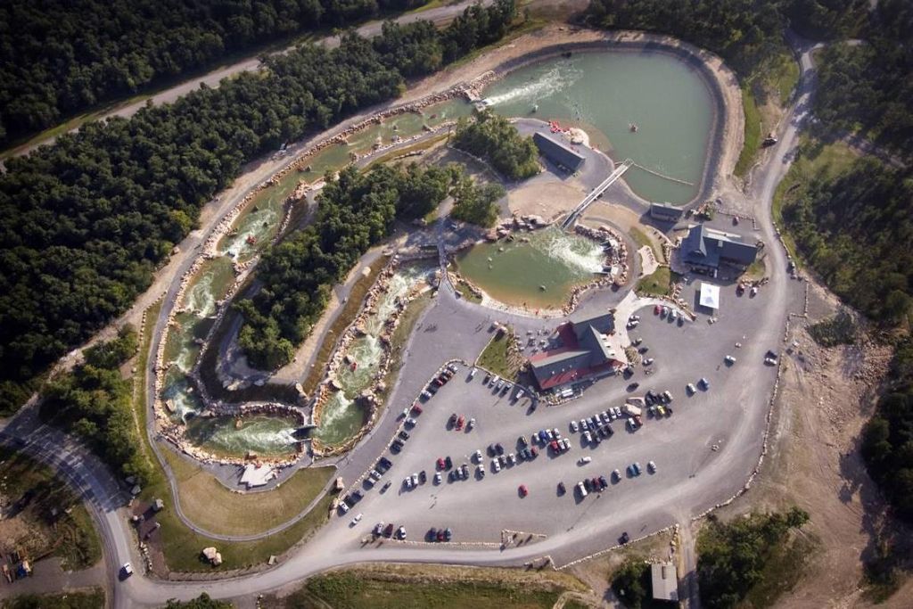 Aerial view of Adventure Sports Center International