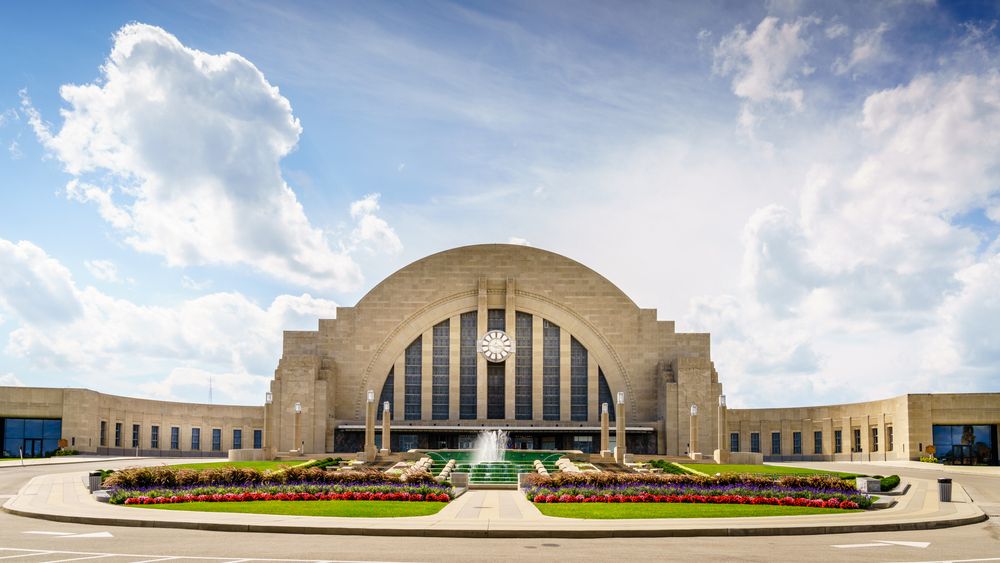 Exterior of Cincinnati Union Terminal