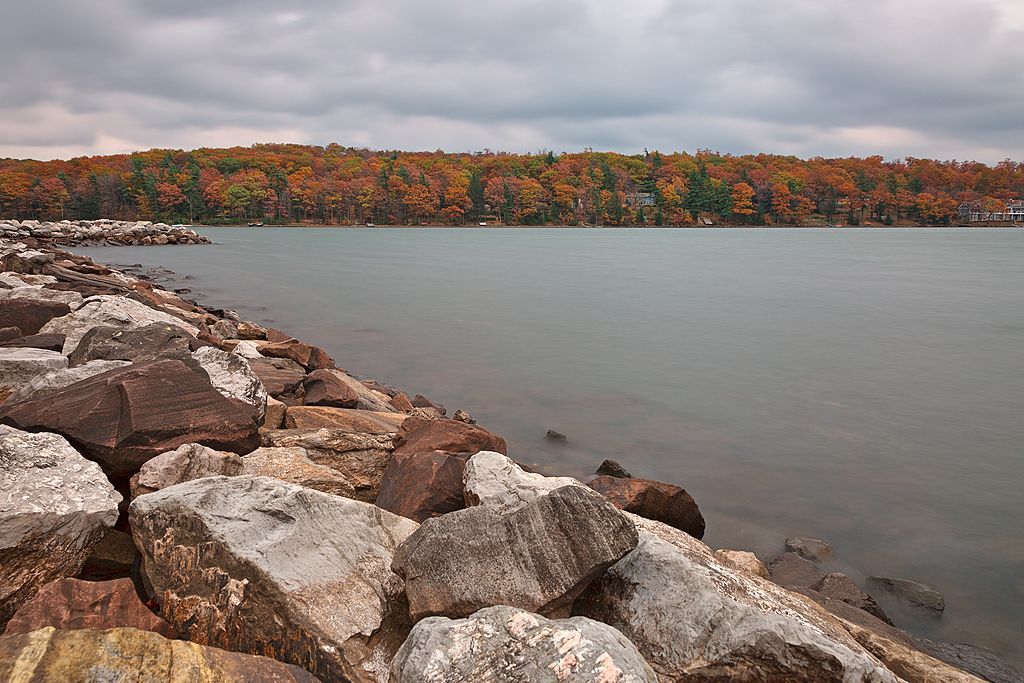 The waters of Deep Creek Lake State Park