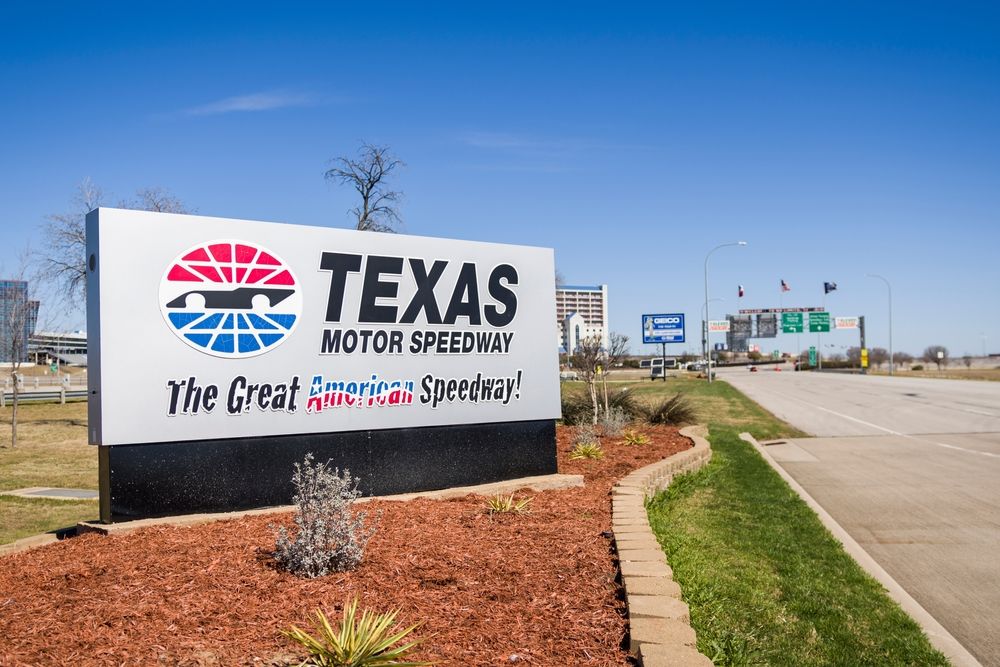 Signage of Texas Motor Speedway