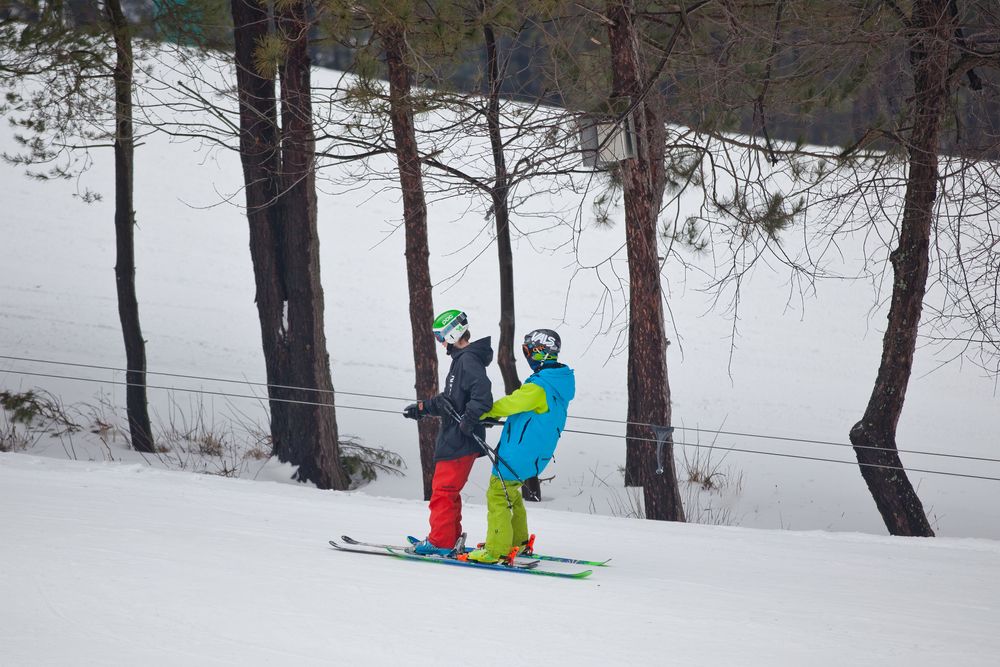 Skiing at Wisp Resort