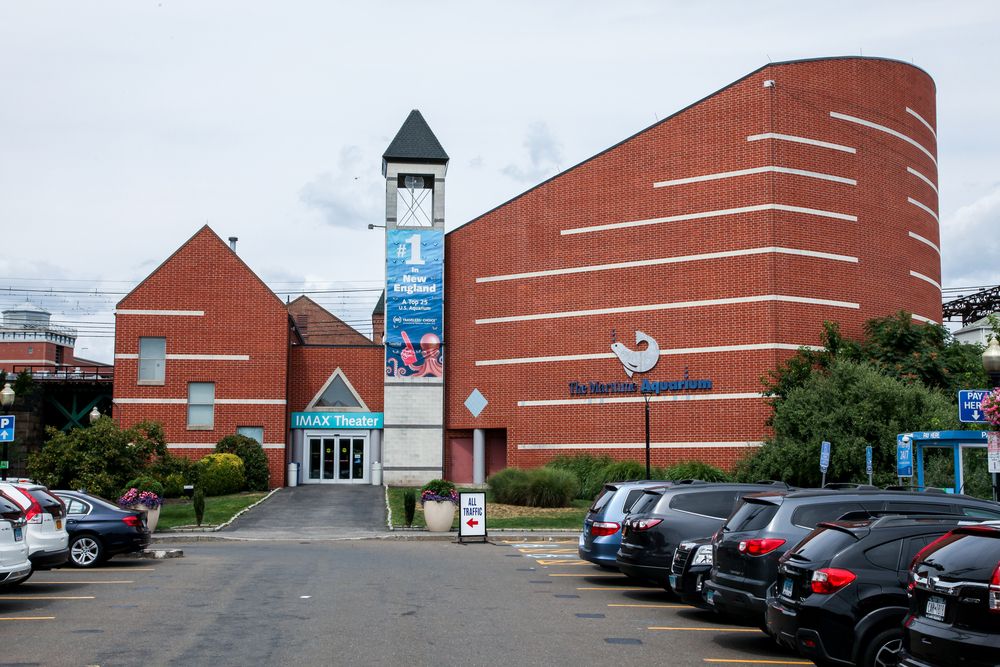 Exterior of the Maritime Aquarium