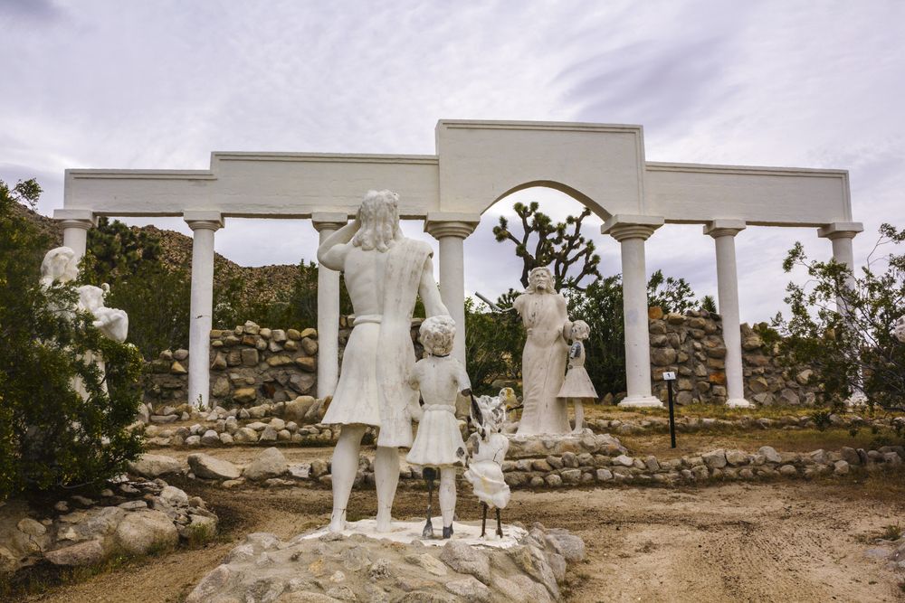 View of Desert Christ Park