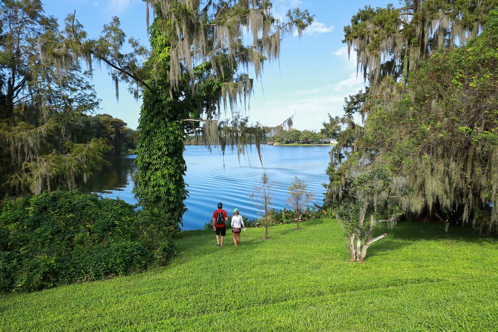 The grounds of Harry P. Leu Gardens