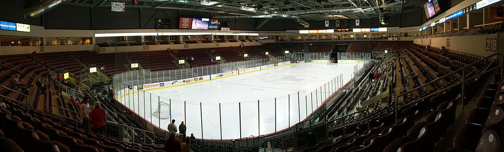 Interior of Findlay Toyota Center