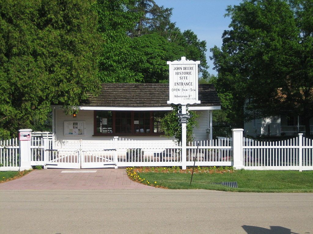 Entrance of John Deere Historic Site