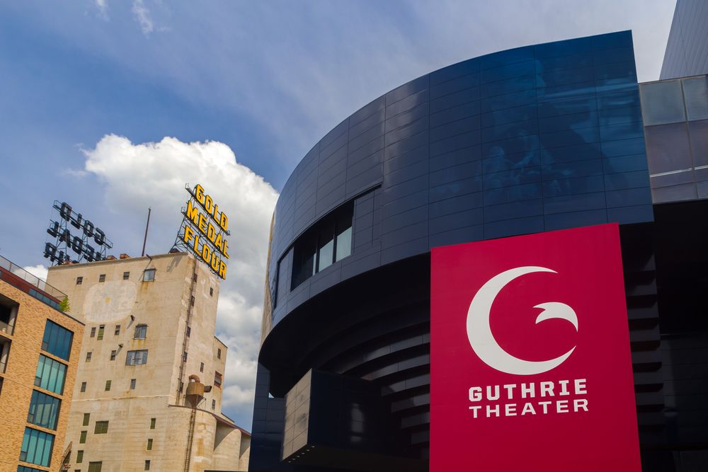Building sign of the Guthrie Theater