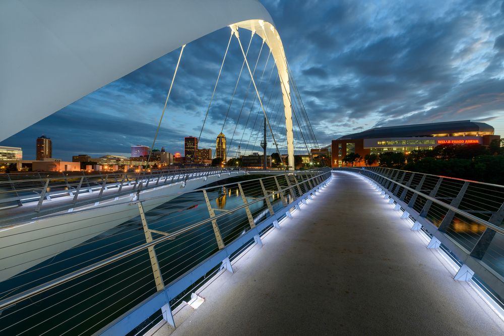 Walkway of the Iowa Women of Achievement Bridge