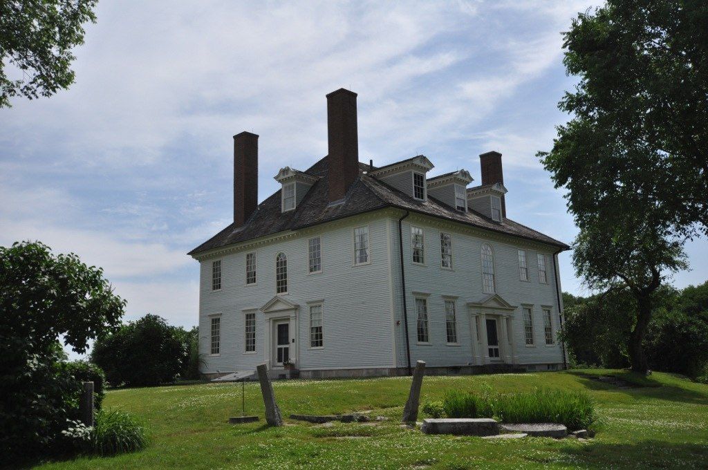 Exterior of the Historic Hamilton House