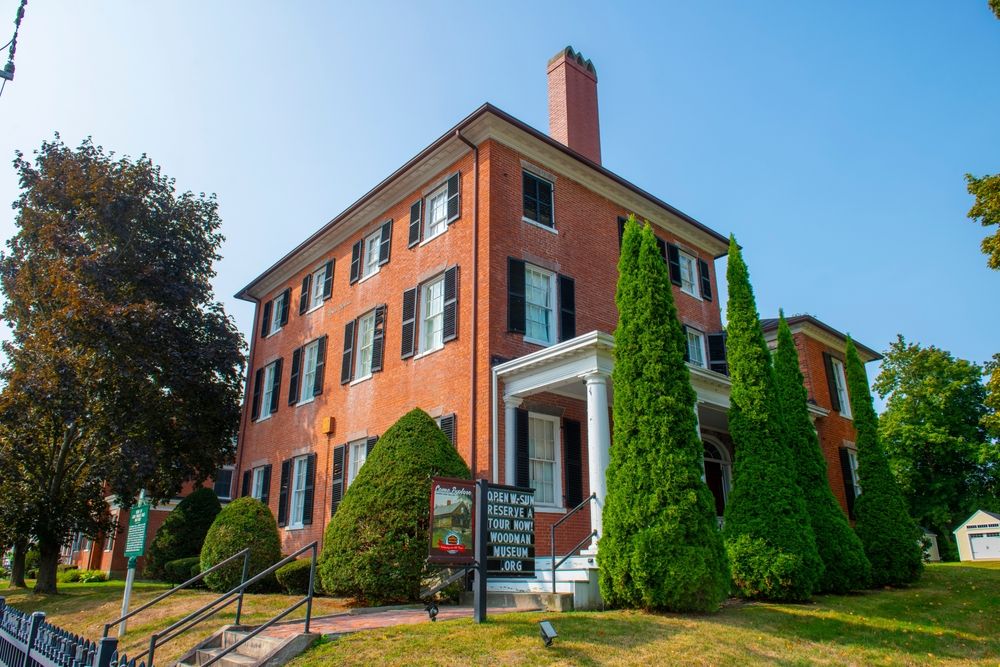 Exterior of the Woodman Museum