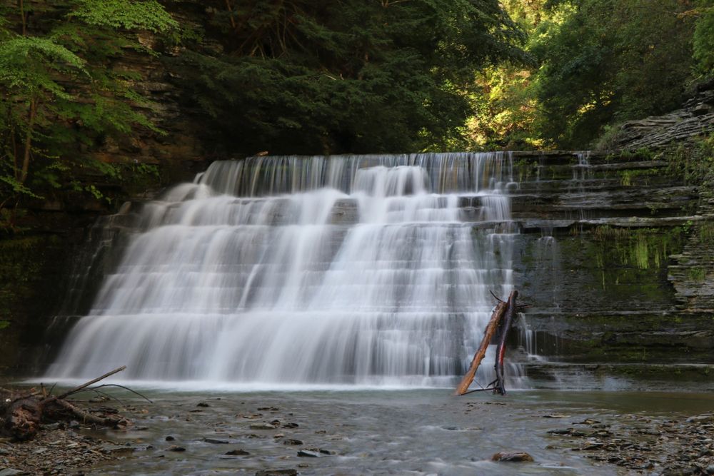 Waterfall at Stony Brook State Park