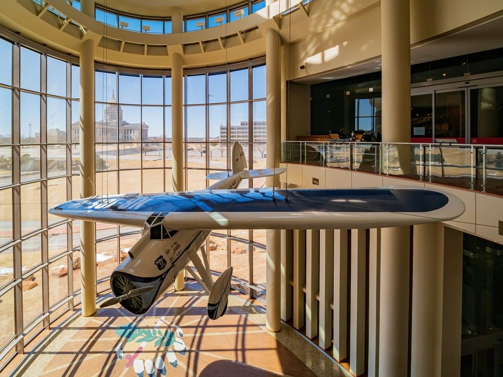 Interior of Oklahoma History Center