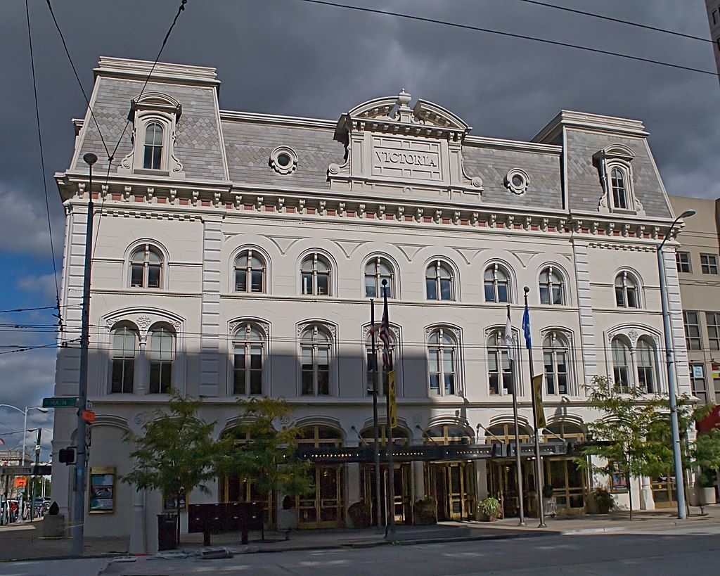 Exterior of the Victoria Theatre