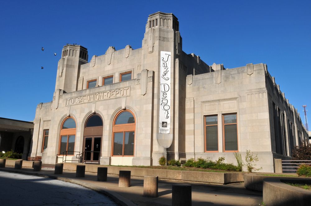 Exterior of Oklahoma Jazz Hall of Fame