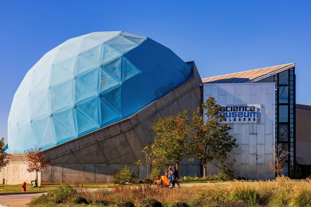 Exterior of Science Museum Oklahoma