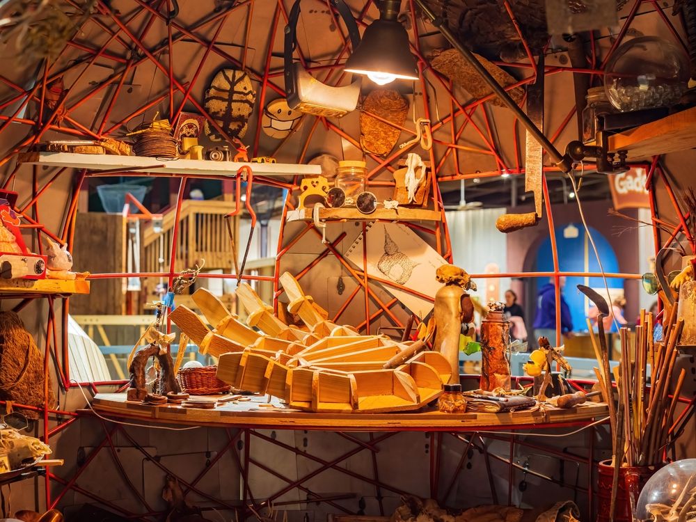 Exhibit in Science Museum Oklahoma