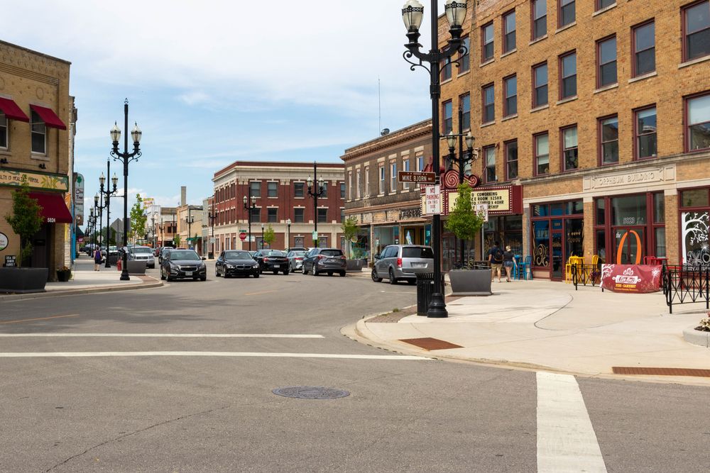 View of Downtown Kenosha