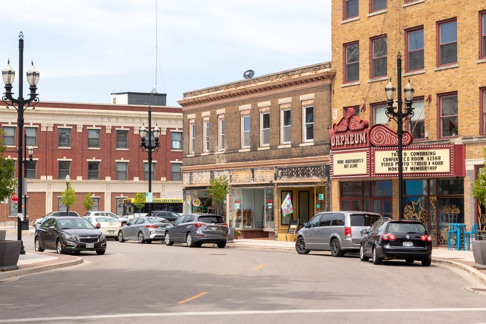 View of Downtown Kenosha