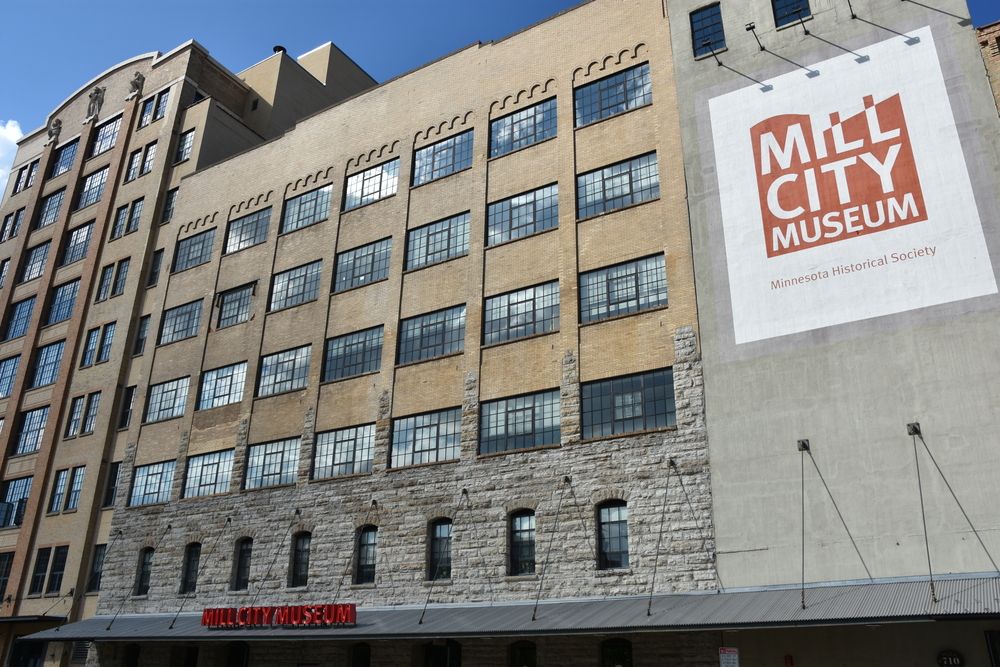 Exterior of the Mill City Museum