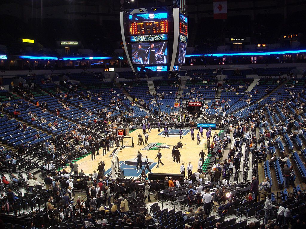 Exterior of Target Center
