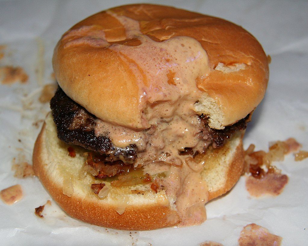 Famous minneapolis burger called Juicy Lucy