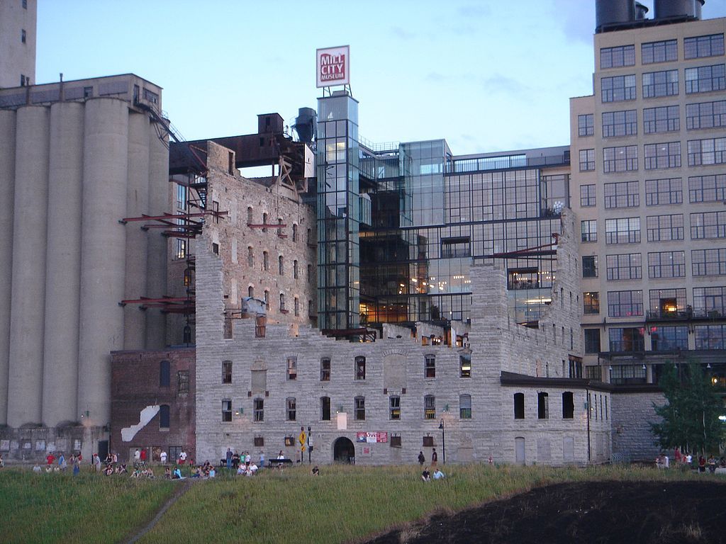Exterior of Mill City Museum