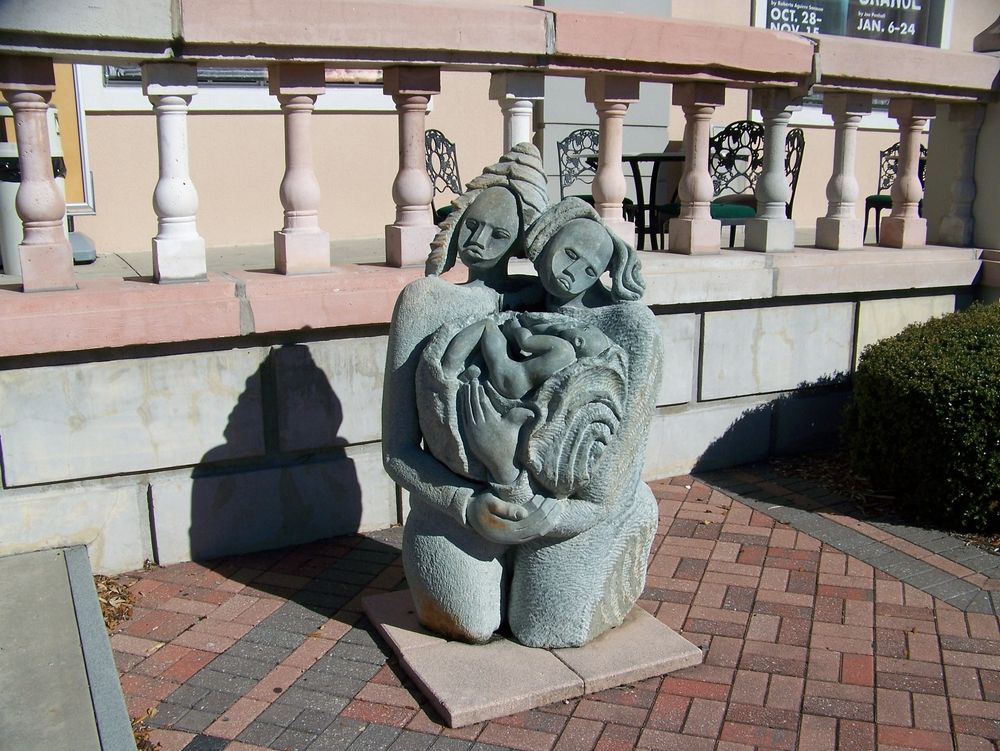 Sculpture on the grounds of Asolo Repertory Theater