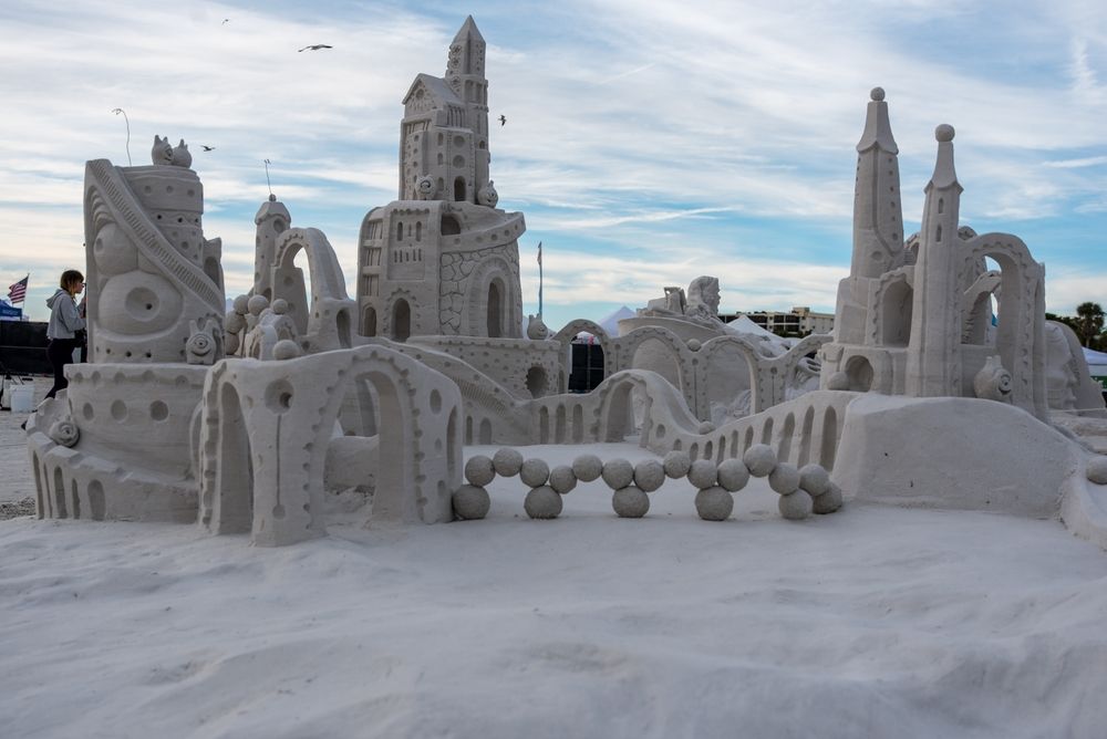 Sandcastle on Siesta Key Beach