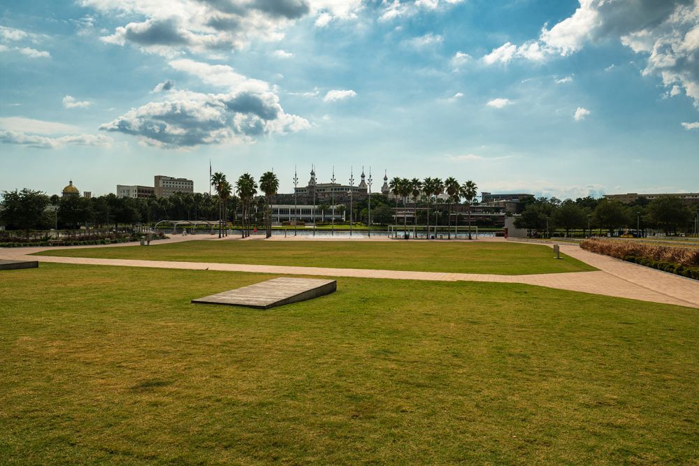 Grounds of the Curtis Hixon Waterfront Park