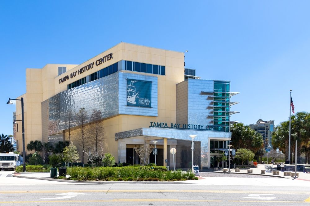 Exterior of the Tampa Bay History Center