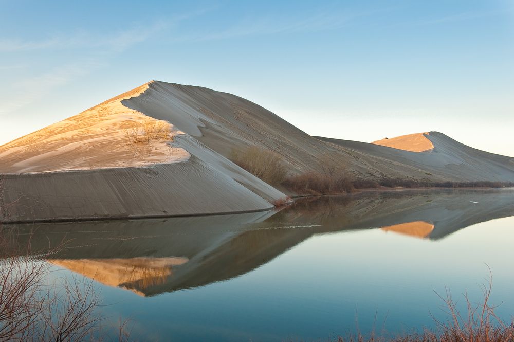 View of Bruneau Dunes State Park