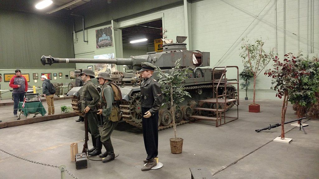 Exhibit in AAF Tank Museum