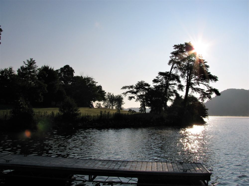 The waters of Claytor Lake State Park