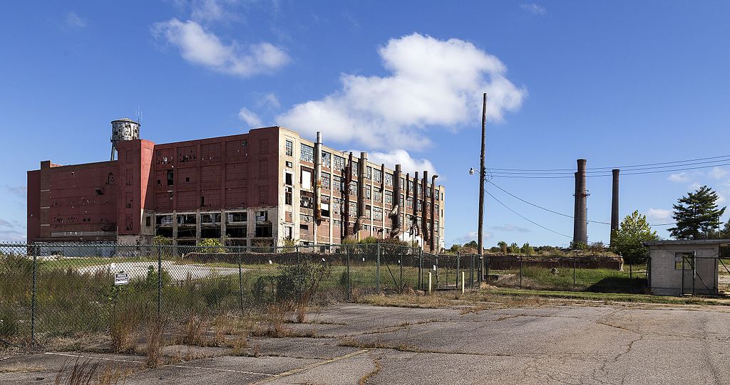 A building at Dan River Mills