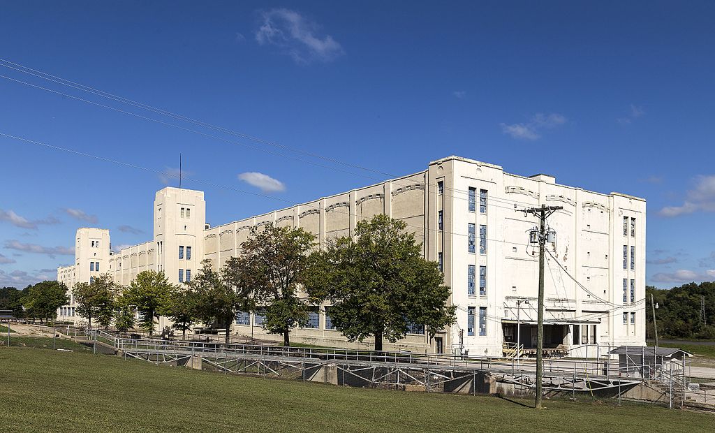 White mill at Dan River Mills