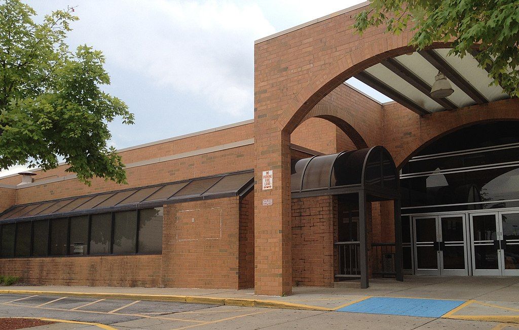 Exterior of Danville Mall