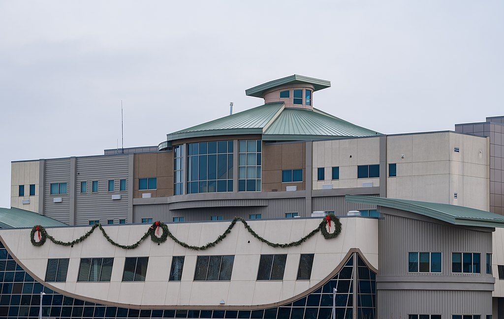Exterior of the St. Croix Casino Danbury